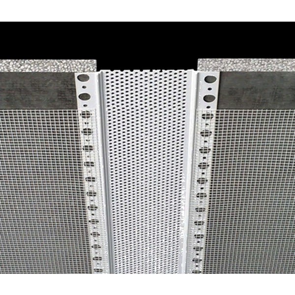 Continuous Soffit Vent for Stucco - 3/8